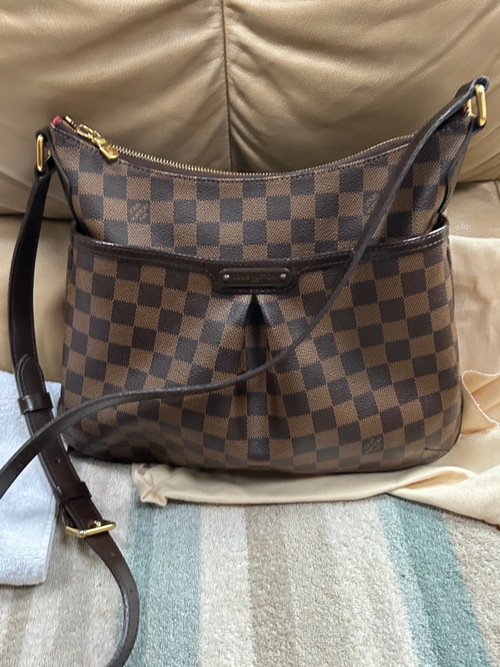 PRISTINE Louis Vuitton Bloomsberry pm Crossbody🧡 🤎
